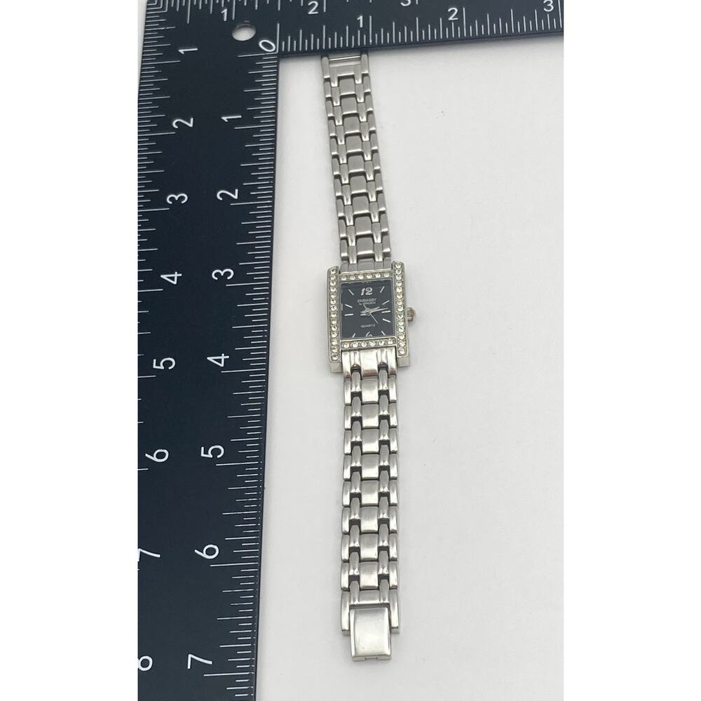 VTG Embassy By Gruen Women's Watch 20mm - Fresh Battery - Wrist 6" * Read * - Picture 9 of 11